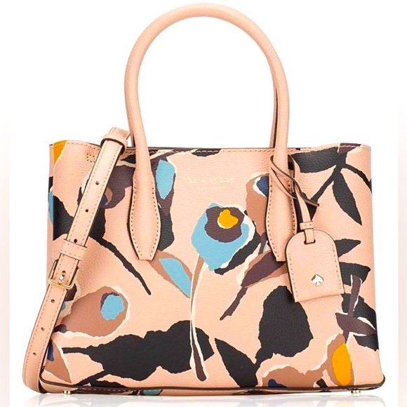 kate spade Handbags - NWT. Kate Spade New York EVA PAPER ROSE medium SATCHEL.
